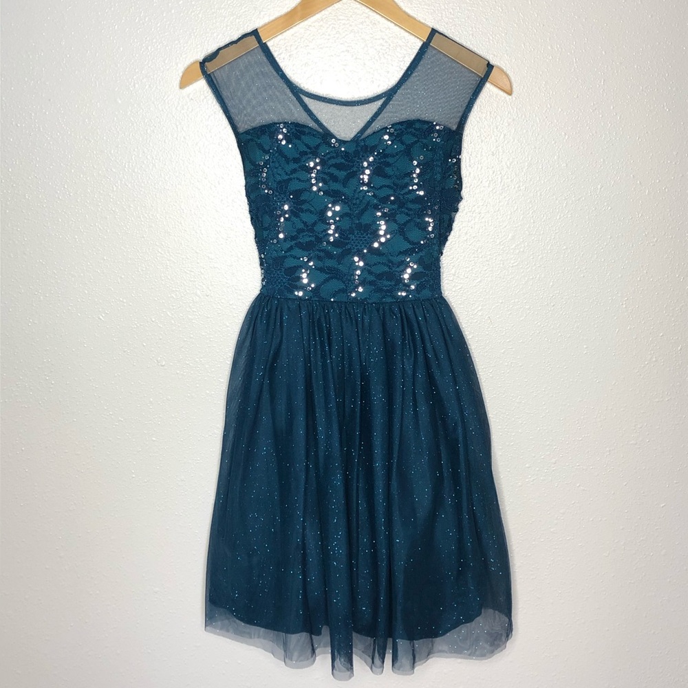 Speechless Beautiful Blue Formal Dress